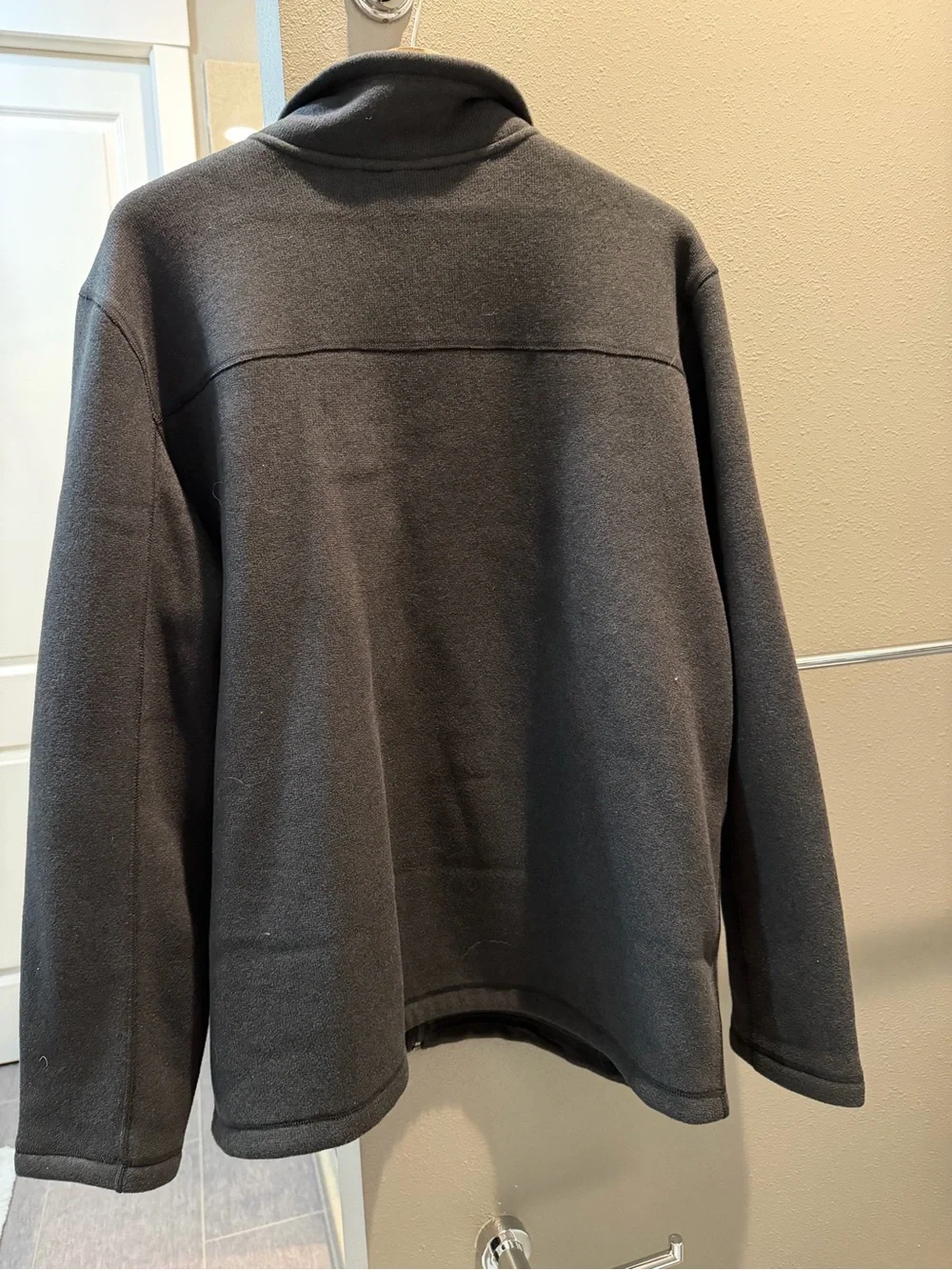 The North Face Men's Heather Charcoal Full-Zip Jacket